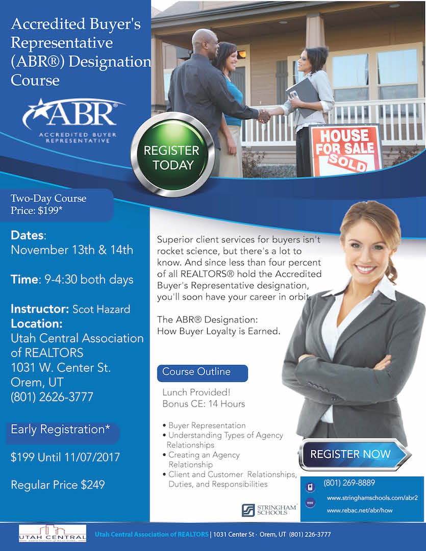Accredited Buyer's Representative Designation Course - March 13 & 14 2017