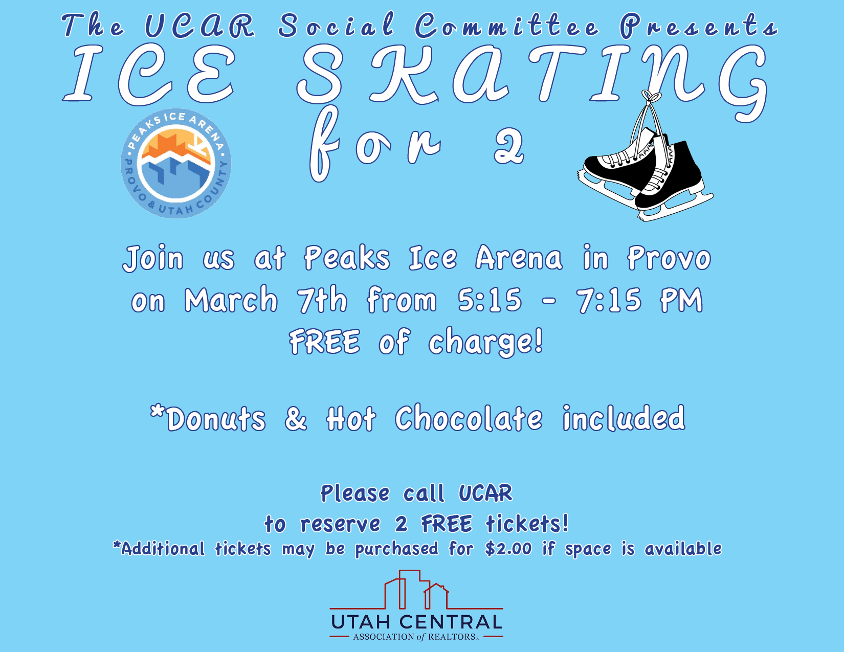 UCAR Ice Skating Event | Utah Central Association of Realtors