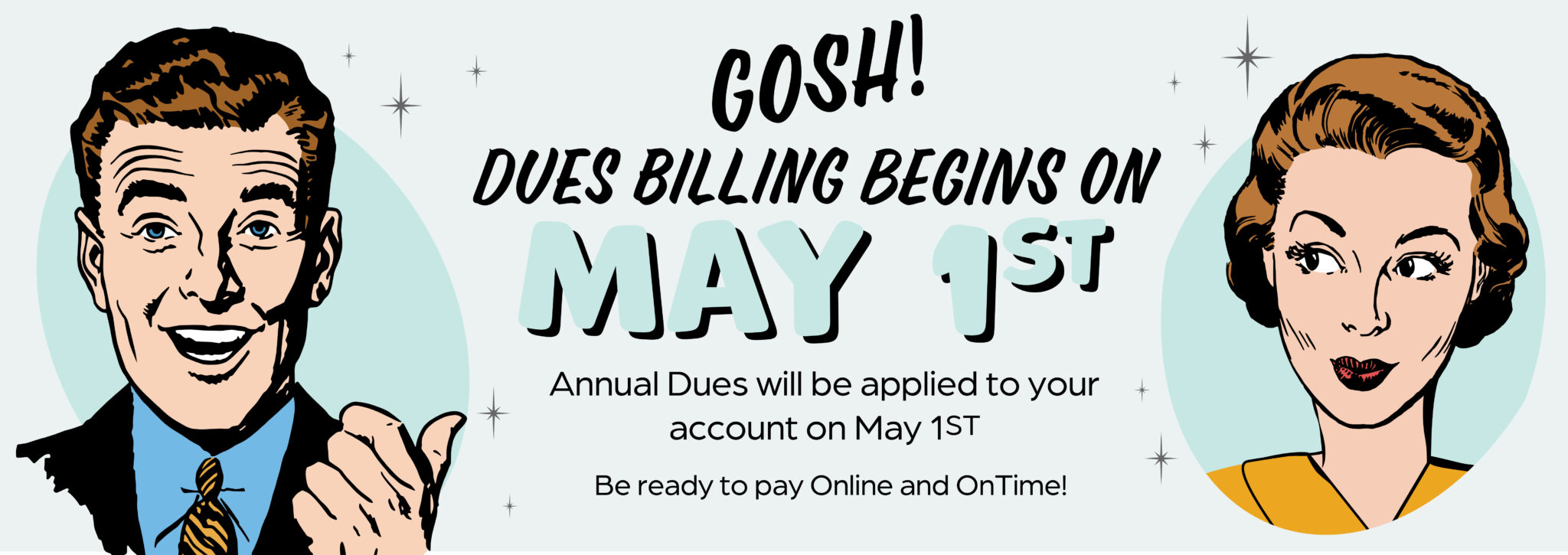 Dues Billing Starts